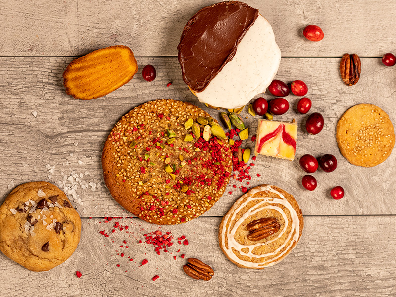 A picture of tasty treats representing the offerings of Flakely a Philadelphia bakery participating in the Philadelphia Inquirer Food festival, November 15th, 2025, at the Fillmore.